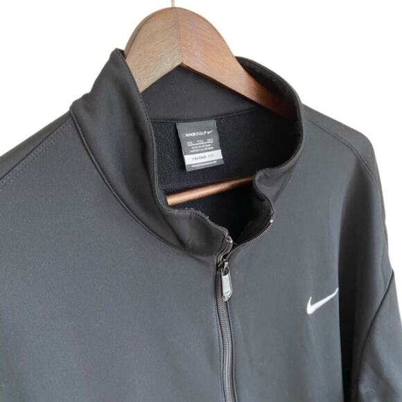 Nike Golf Black Full Zip Jacket - XXL - Picture 2 of 4
